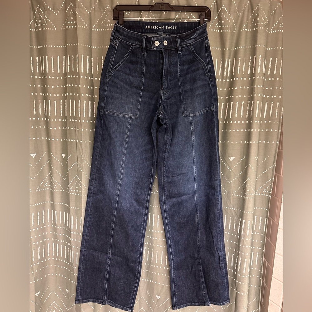 American Eagle Wide Leg Jeans XLong